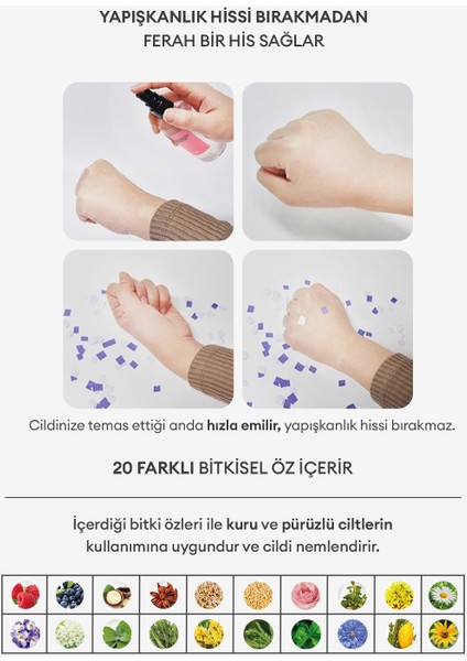 Nemlendirici Vücut Misti KUNDAL Pure Moist Body Mist 128ml (Ylang Ylang)