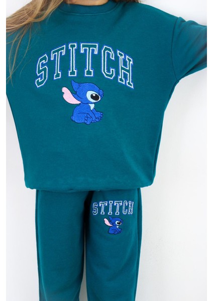 Likralı Kompact 3 Iplik Kumaş Kız Çocuk Eşofman Takımı fiyatları