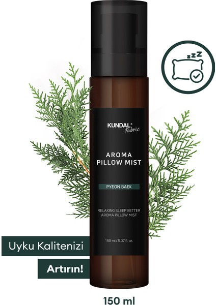 Rahatlatıcı Yastık Spreyi Kundal Aroma Pillow Mist 150ML (Pyeon Baek)