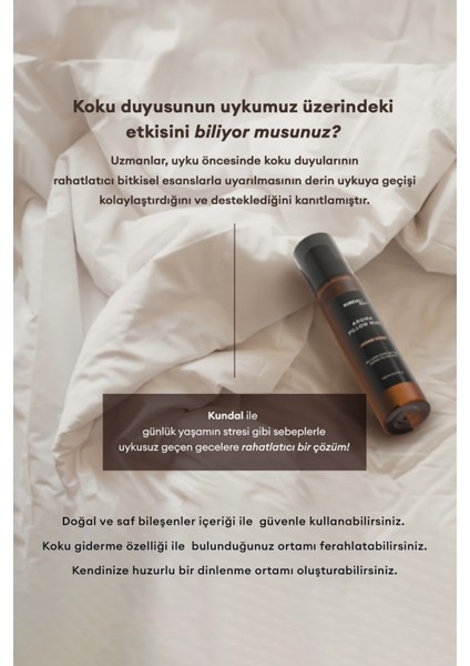 Rahatlatıcı Yastık Spreyi Kundal Aroma Pillow Mist 150ML (Pyeon Baek)