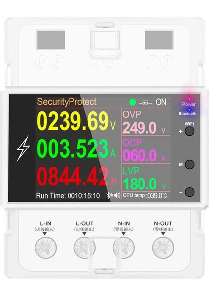 AT4PW 220VAC 100A Wifi Çok Fonksiyonlu Dijital Pano Tipi Ölçü Aleti fiyatları