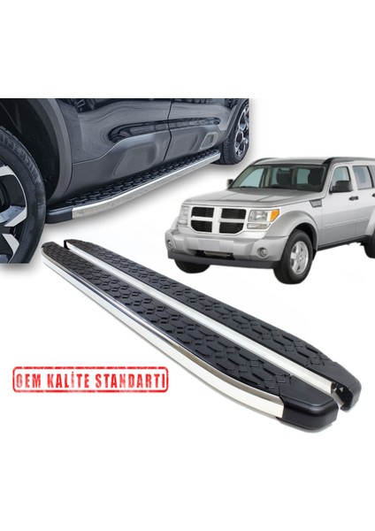 Dodge Nıtro 2007 2012 Araca Özel Blackline Yan Basamak