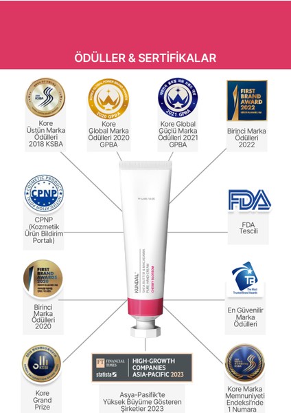 Yoğun Nem Veren Besleyici El Kremi KUNDAL Shea Butter&Macadamia Pure Hand Cream 50ml(Cherry Blossom) modelleri
