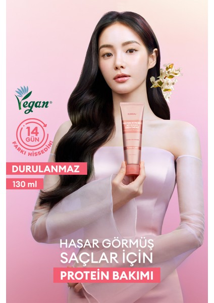 Yoğun Onarıcı Durulanmayan Bakım Kremi KUNDAL Protein Bonding No Wash Treatment 130ml Ylang Ylang