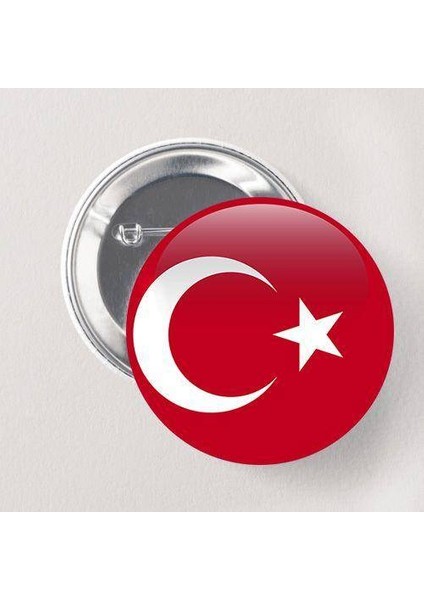Türk Bayrak Rozeti 1 Adet
