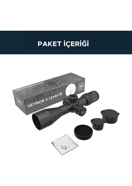 Veyron 10X44 Sfp Tüfek Dürbünü Scom-41