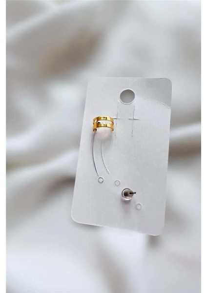 Tüy Full Taşlı Earcuff Küpe Sol Kulak 5 Cm. fiyatları