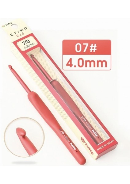 Tulıp Etımo Kırmızı Tığ 4.0 mm