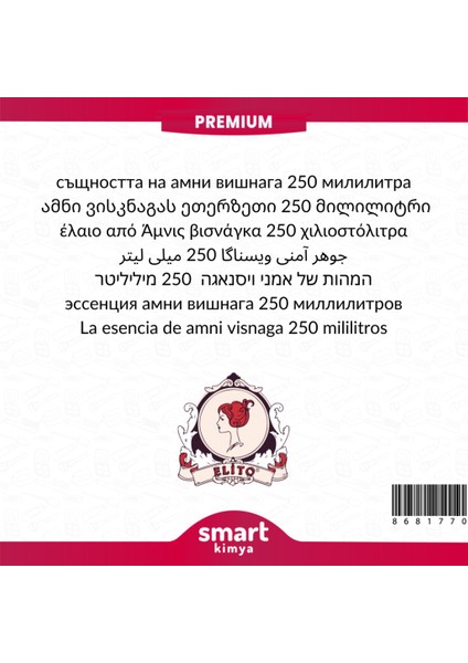 Premium Amni Visnaga Esansı 250 ml fiyatları