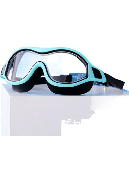 Erkekler ve Kadınlar Için Yüksek Çözünürlüklü Geniş Çerçeve Yüzücü Gözlüğü Yetişkin Buğu Önleyici Yüzücü Gözlüğü (Yurt Dışından)