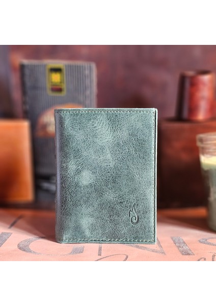 Mens Leather Wallet | Apex Jade