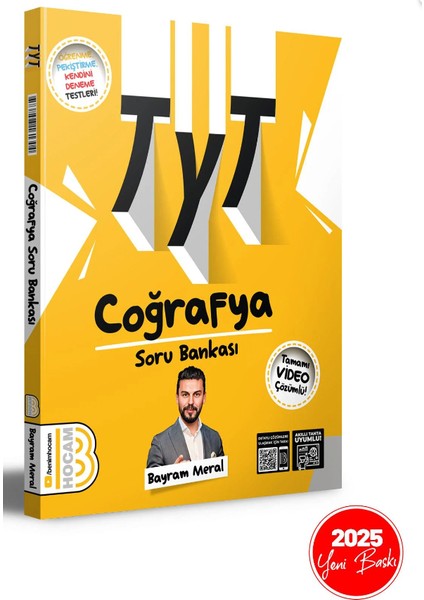 2025 TYT Coğrafya Tamamı Video Çözümlü Soru Bankası