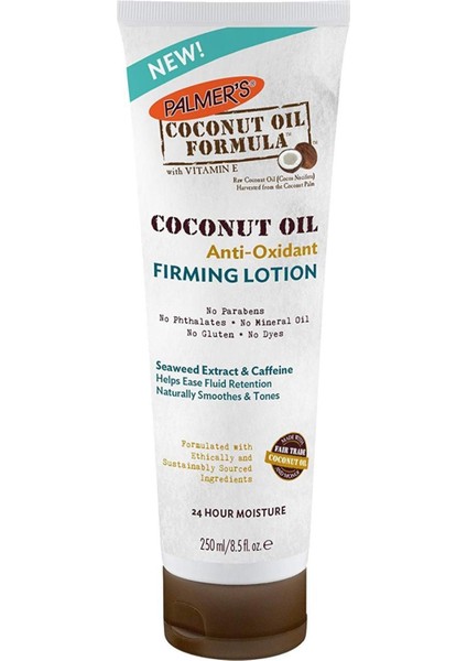 Coconut Oil Anti Oxidant Firming Lotion 250 ml Sıkıştırıcı Losyon