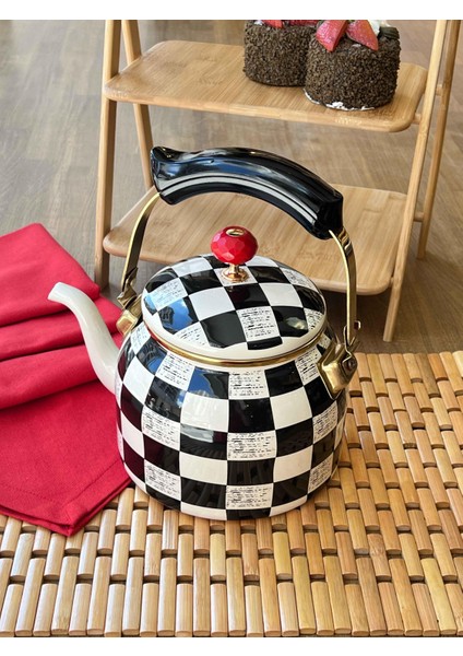 Dama Emaye Kettle