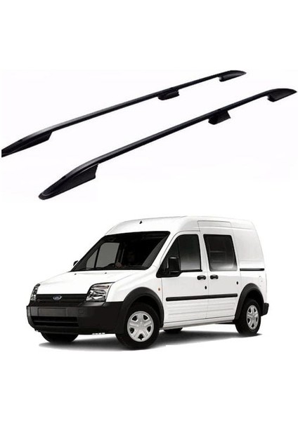 Ford connect tavan çıtası port bagaj taşıyıcı kısa siyah 2002 / 2015
