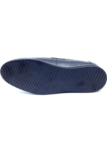 FSC1146 Siyah Erkek Püsküllü Casual Ayakkabı