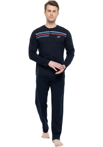3890 Erkek Patlı Pijama Takımı