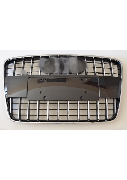 Audi Q7 Uyumlu 4l S Line Krom Siyah Panjur 2007-2014
