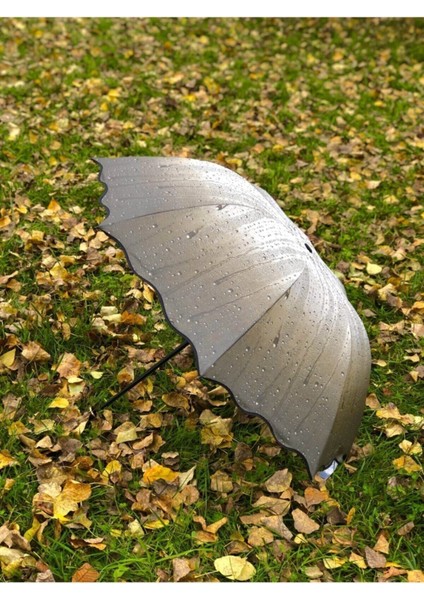 Tekno Trust Marlux Rüzgara Dayanıklı Su Damlacıklı Haki Rengi Kadın Şemsiye fiyatları