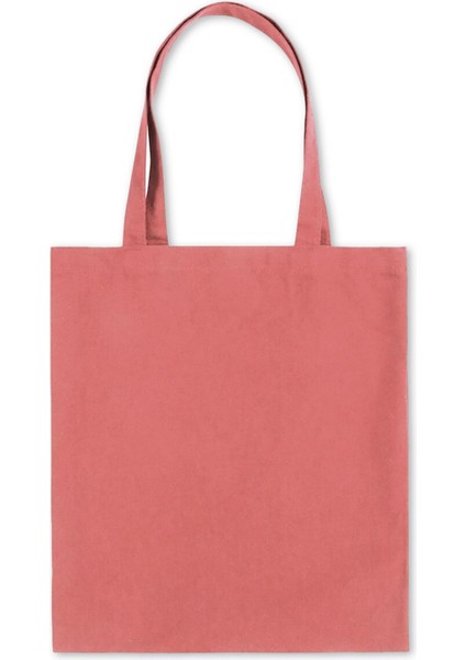 Tote Bag Gabardin Çanta Pembe
