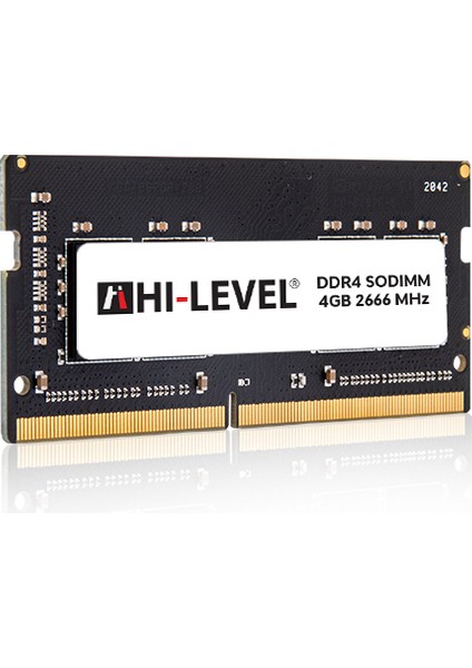 Hı-Level 4gb 2666MHZ Ddr4 1.2V CL19 Sodımm Notebook Ram HLV-SOPC21300D4/4G