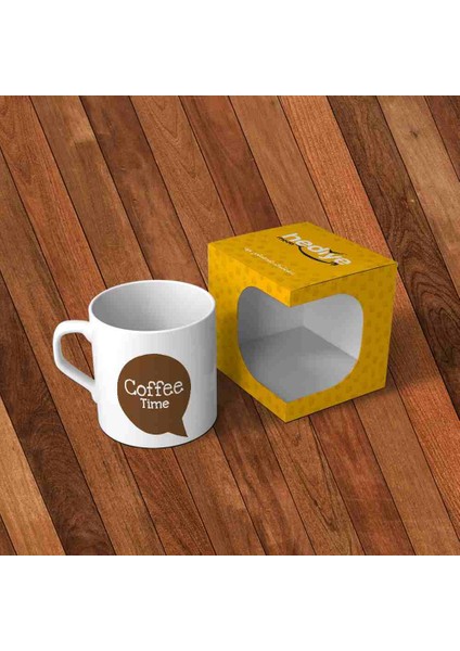 Coffee Time Mottolu Kupa Bardak