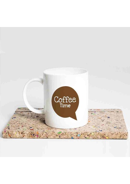 Coffee Time Mottolu Kupa Bardak