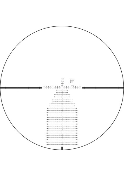 34MM Continental X6 4-24X56 Ffp Ranging Tüfek Dürbünü - Fde/çöl Rengi fırsatları
