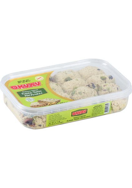 450 Gr. Baklava Dilimli Fıstıklı Helva