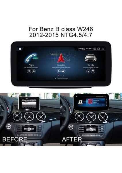 Mercedes Benz B Class 2012-2018 Uyumlu Multimedya Kamera Carplayer Bluetooth fiyatları