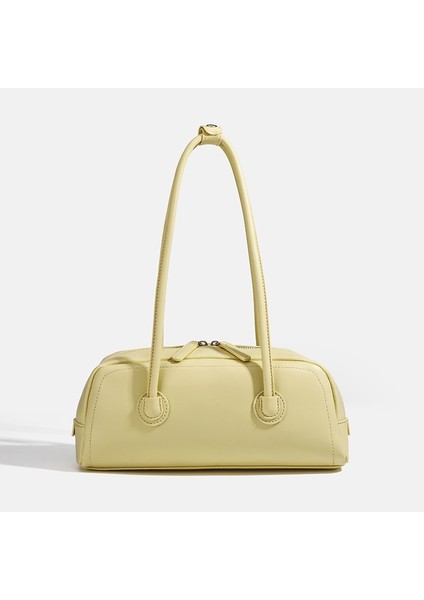 Kore Niş Boston Çanta Kadın 2024 Yeni Üst Düzey Basit ve Çok Yönlü Banliyö Omuz Koltuk Altı Çantası (Yurt Dışından)