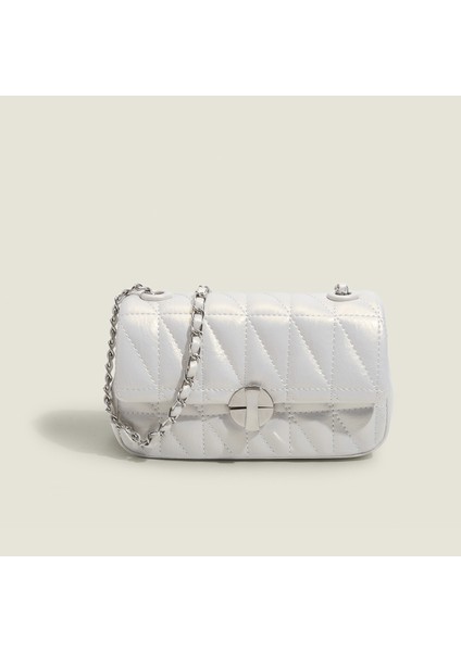 Kadınlar Için Yüksek Kaliteli Dokulu Çanta, Yeni Stil, Küçük Kokulu Zincir, Küçük Kare Çanta, Modaya Uygun ve Çok Yönlü Çapraz Çanta, Omuz Çantası, Modaya Uygun (Yurt Dışından)