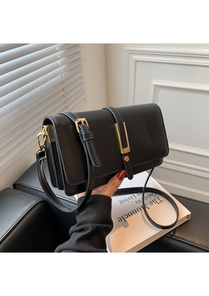 Kadınlar Için Bu Yılın Popüler Küçük Çantaları 2024 Yeni Moda Çok Yönlü Crossbody Çanta Sonbahar ve Kış Retro Tek Omuz Popüler Küçük Kare Çanta (Yurt Dışından)