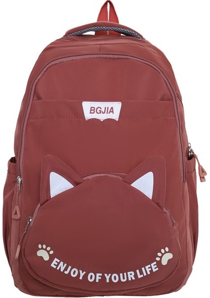 2024 Yeni Kore Moda Büyük Kapasiteli Öğrenci Yükünü Azaltan Açık Hava Eğlence Seyahati Için Okul Çantası Moda Sırt Çantası (Yurt Dışından)