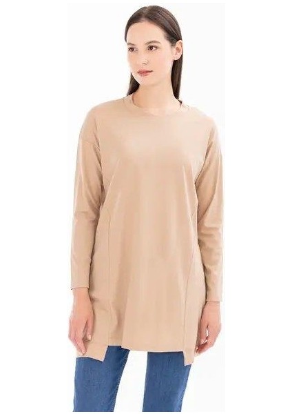 Günlük Tunik -242211015 Vizon