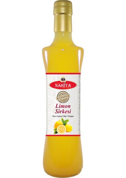 Limon Sirkesi Doğal Katkısız 500 ml