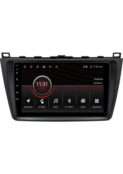 Mazda 6 (2009-2011) Android 14 Multimedya Carplay 10 Inch 4 GB Ram / 64 GB Hafıza CRV-4591XR
