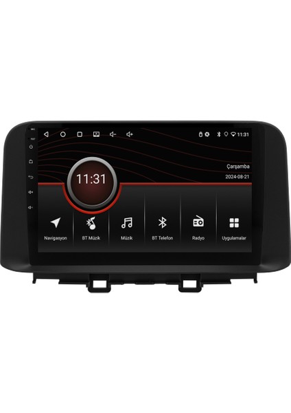 Hyundai Kona (2018-2022) Android 14 Multimedya Carplay 10 Inch 4 GB Ram / 64 GB Hafıza CRV-4557XR