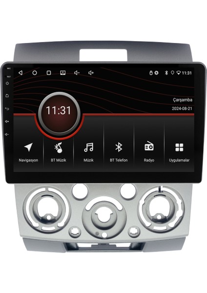 Ford Ranger (2009-2011) Android 14 Multimedya Carplay 10 Inch 4 GB Ram / 64 GB Hafıza CRV-4128XR