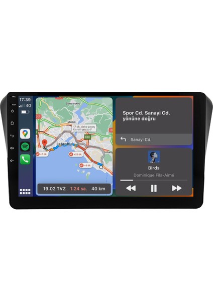 Nissan Micra (2018-2020) Android 14 Multimedya Carplay 10 Inch 4 GB Ram / 64 GB Hafıza CRV-4671XR