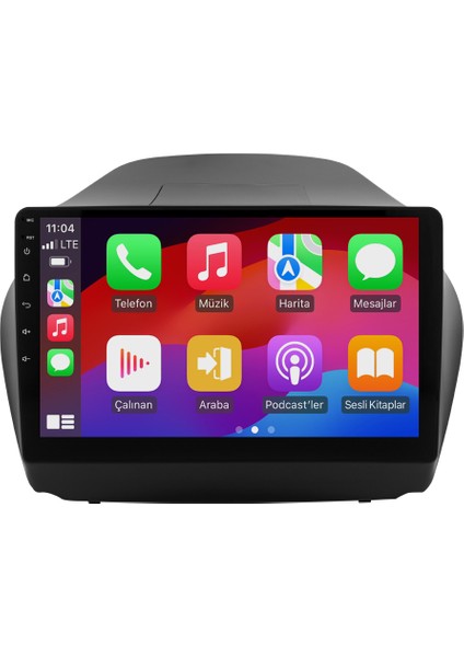 Hyundai IX35 (2010-2015) Android 14 Multimedya Carplay 9 Inch 4 GB Ram / 64 GB Hafıza CRV-4268XR