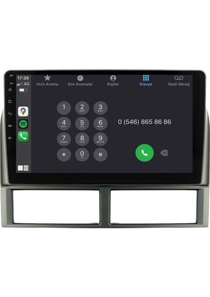 Jeep Cherokee (1999-2005) Android 14 Multimedya Carplay 10 Inch 4 GB Ram / 64 GB Hafıza CRV-4305XR