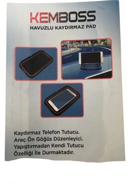 Otoma Shop Havuzlu Kaydırmaz Ped Araç Içi Telefon Tutucu