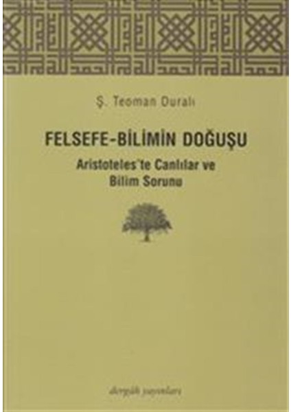 Felsefe - Bilimin Doğuşu