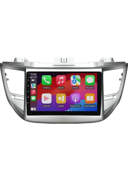 Hyundai Tucson (2015-2018) Android 14 Multimedya Carplay 10 Inch 4 GB Ram / 64 GB Hafıza CRV-4267XR