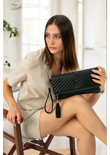 Uzun Askılı Kadın Clutch Portföy Çantası fiyatları