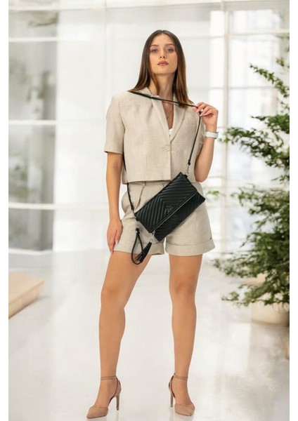 Uzun Askılı Kadın Clutch Portföy Çantası modelleri
