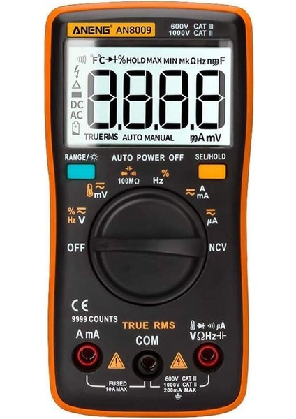 Aneng AN8009 Pro Dijital Multimetre