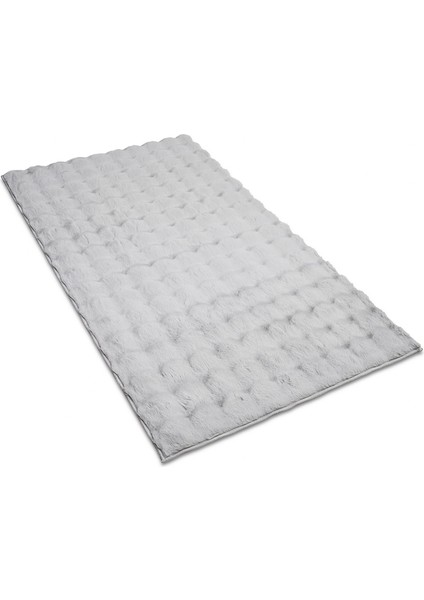 Molecule Peluş Halı Gri