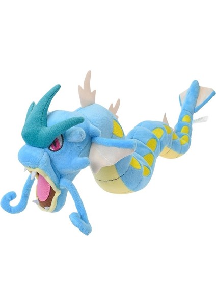 60CM Büyük Kırmızı Gyarados Iskeleti ve Şekillendirilebilir Peluş Bebek Oyuncağı (Yurt Dışından)